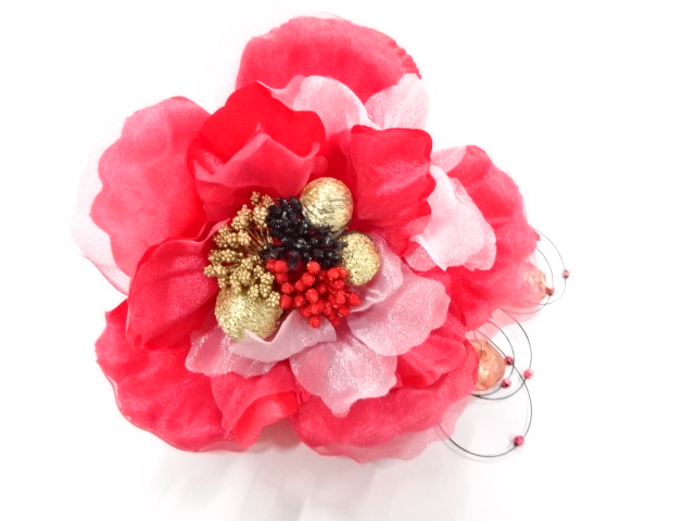 JAPANESE KIMONO / ANTIQUE HAIR ACCESSORY